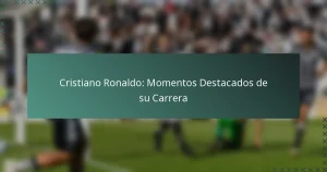 Cristiano Ronaldo: Momentos Destacados de su Carrera
